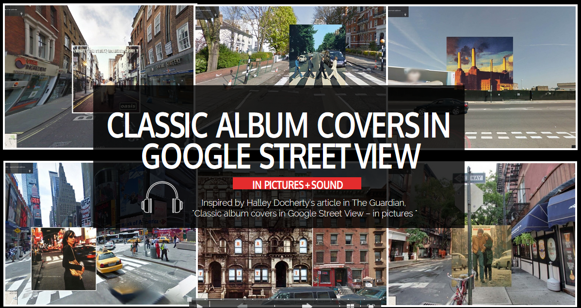 Classic Album Covers In Google Street View - emaze